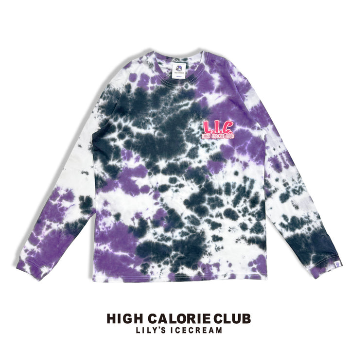 BIG ICE 【PURPLE】 Tie Dye L/S