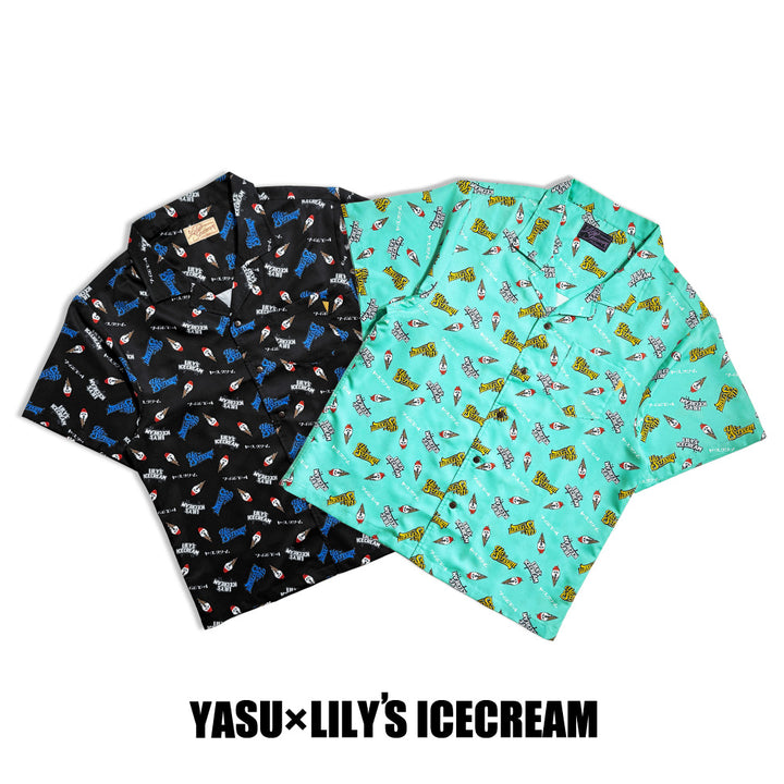 YASU × LILY’S ICECREAM®︎【Aloha shirt】