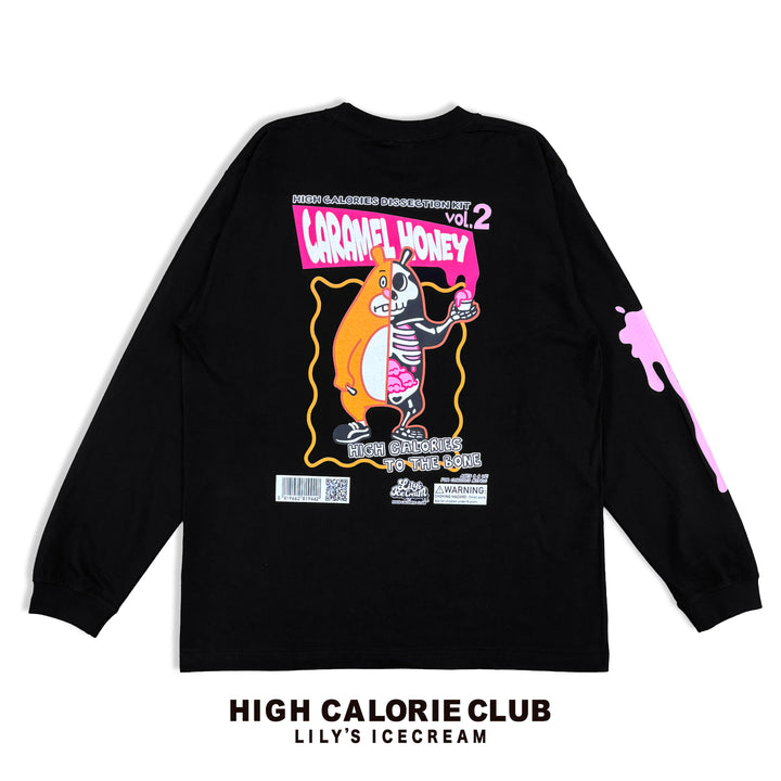 HIGH CALORIES TO THE BONE 【CARAMEL HONEY】 L/S