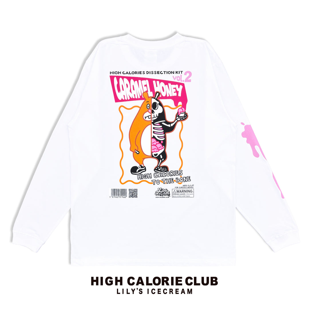 HIGH CALORIES TO THE BONE 【CARAMEL HONEY】 L/S