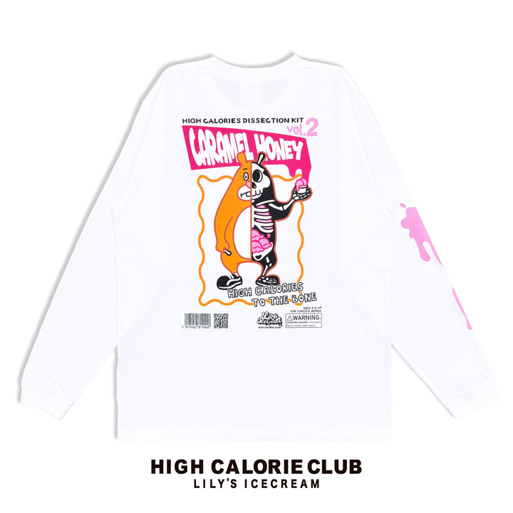 HIGH CALORIES TO THE BONE 【CARAMEL HONEY】 L/S