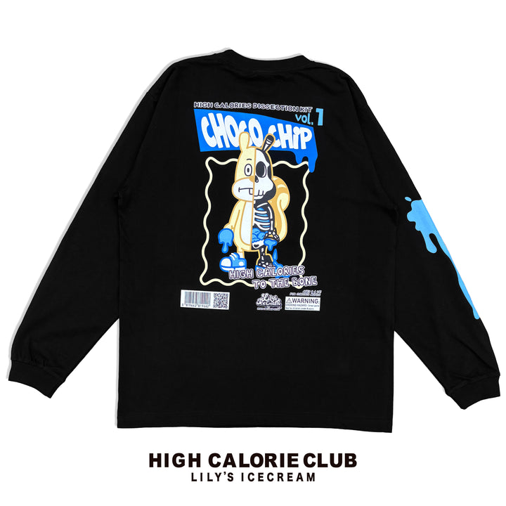 HIGH CALORIES TO THE BONE 【CHOCO CHIP】L/S