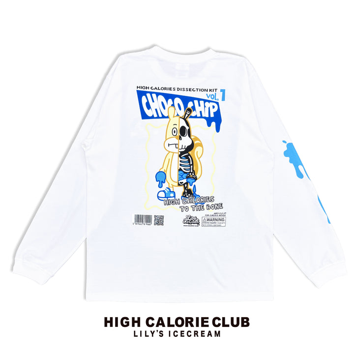 HIGH CALORIES TO THE BONE 【CHOCO CHIP】L/S