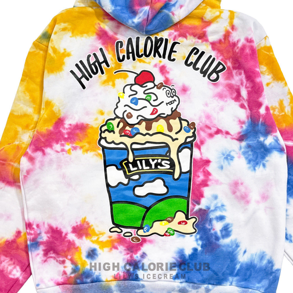 BIG ICE【BLUE】HOODIE/Rainbow