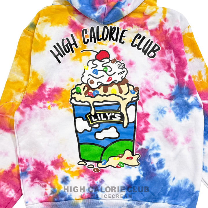 BIG ICE【BLUE】HOODIE/Rainbow