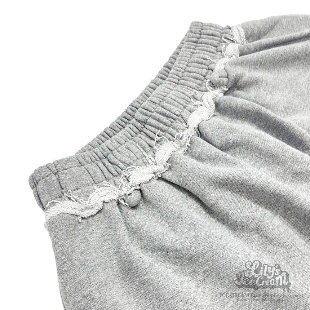 ICE CREAM Damage pile sweatpants