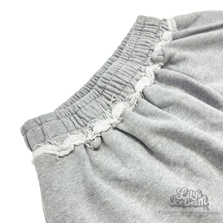 ICE CREAM Damage pile sweatpants