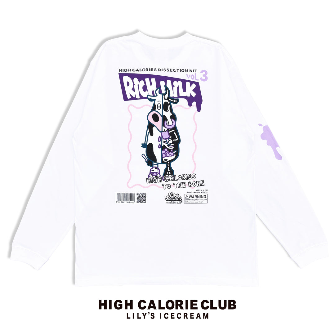 HIGH CALORIES TO THE BONE 【RICH MILK】L/S