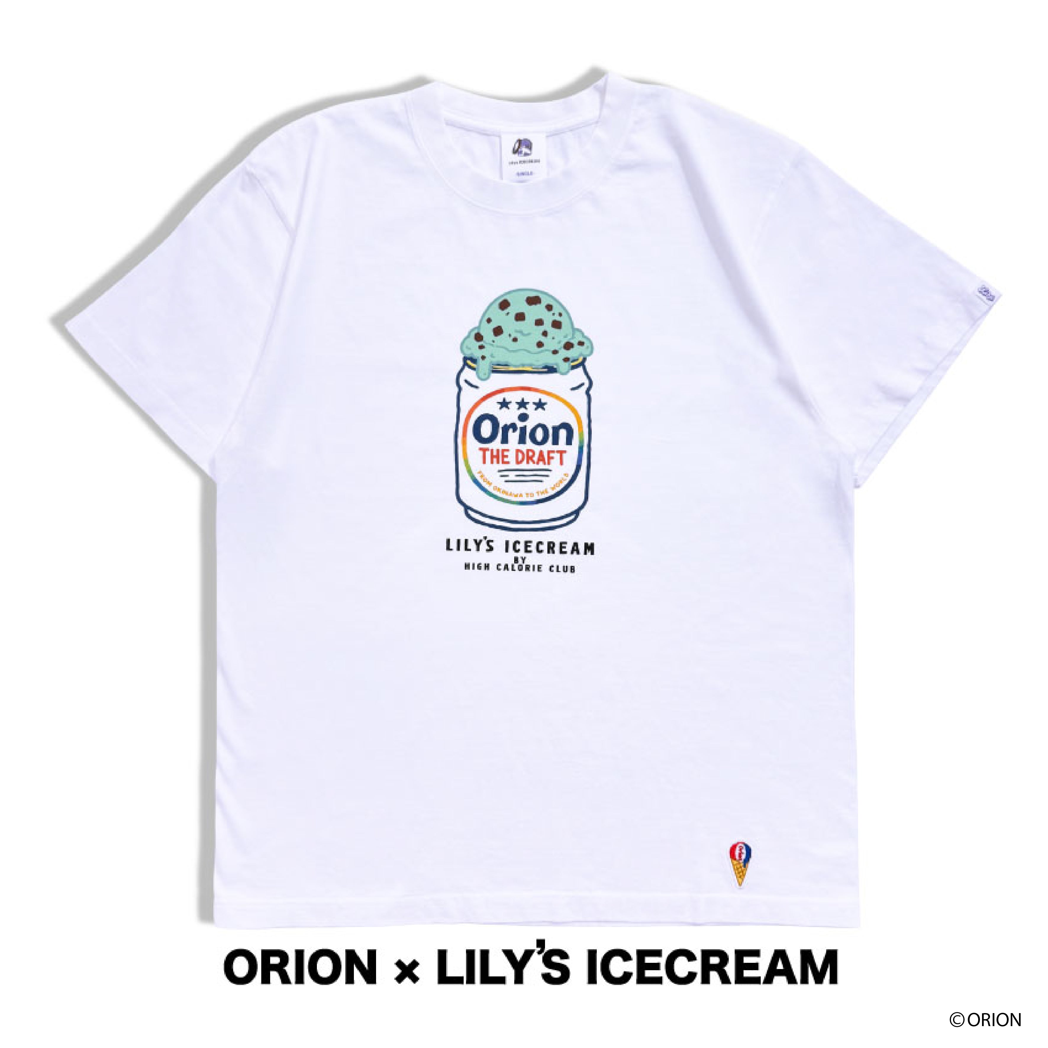 ORION × LILY'S ICECREAM Choco Mint TEE – LILY'S ICECREAM®︎