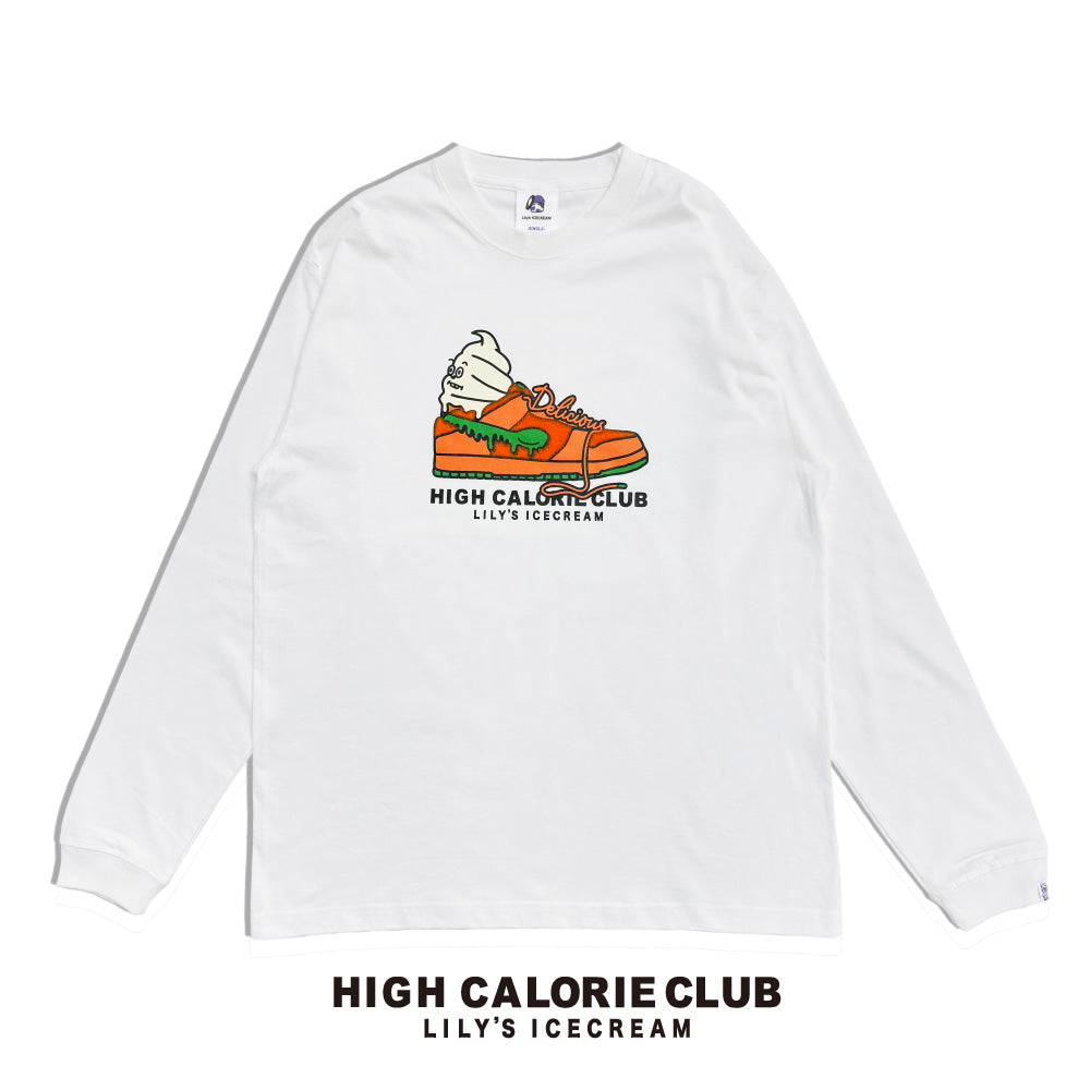FLUFFY SHOES L/S【Orange】