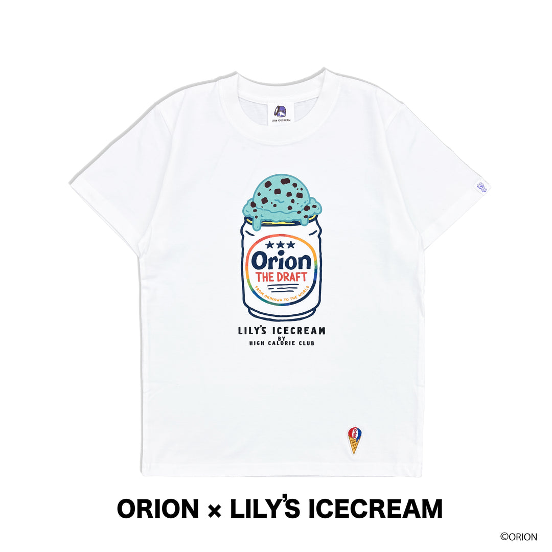 ORION × LILY'S ICECREAM  Choco Mint TEE 【Ladies】