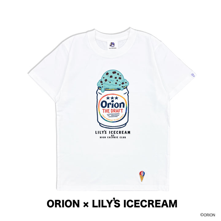 ORION × LILY'S ICECREAM  Choco Mint TEE 【Ladies】