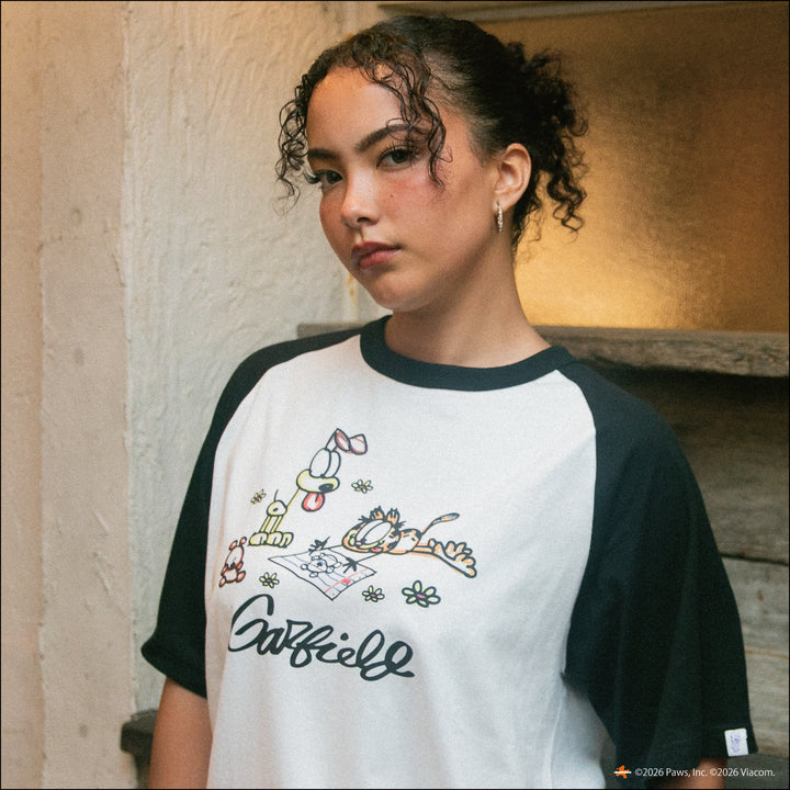 GARFIELD RAGLAN TEE