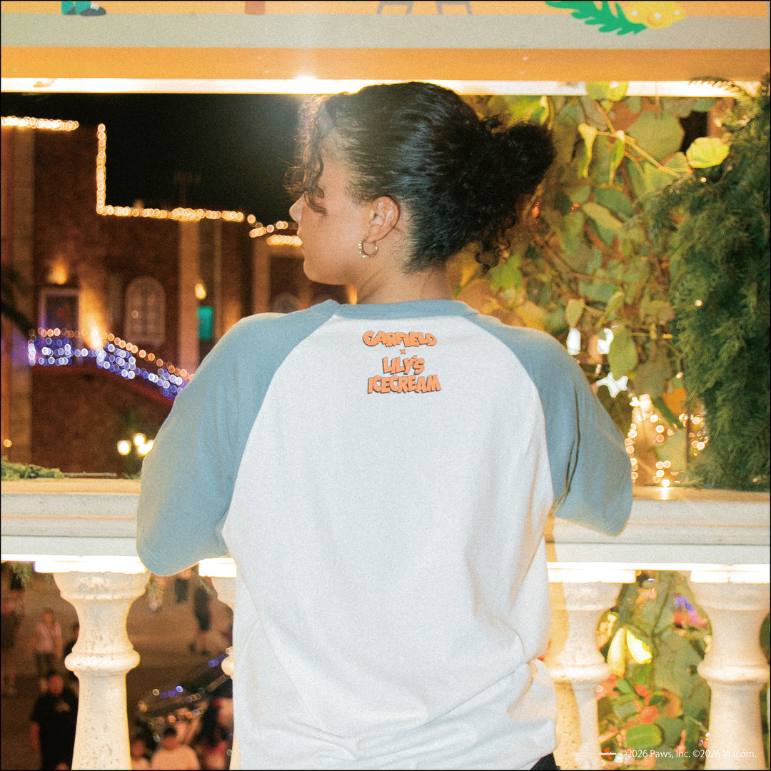GARFIELD RAGLAN TEE