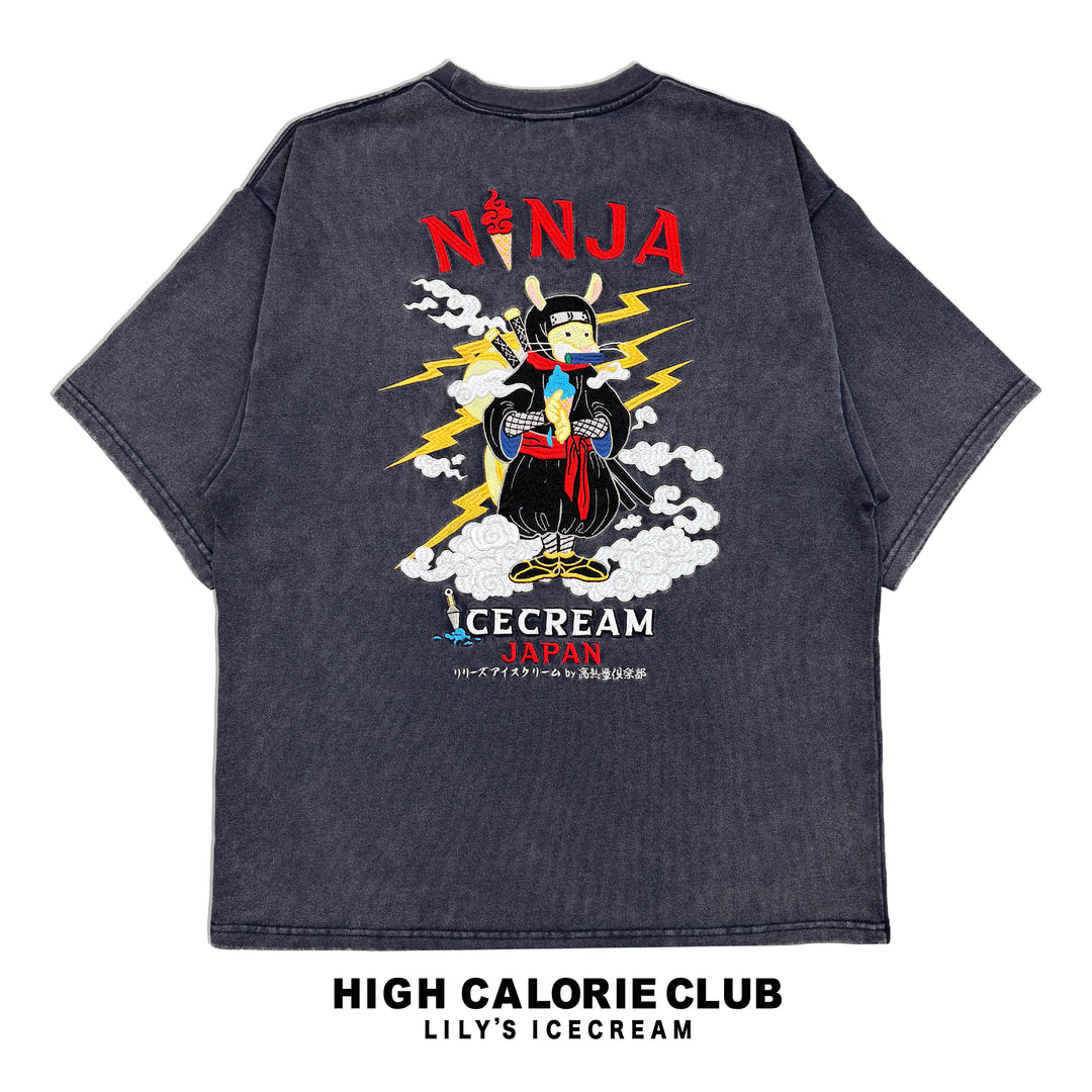 Embroidery Icecream Ninja Tee