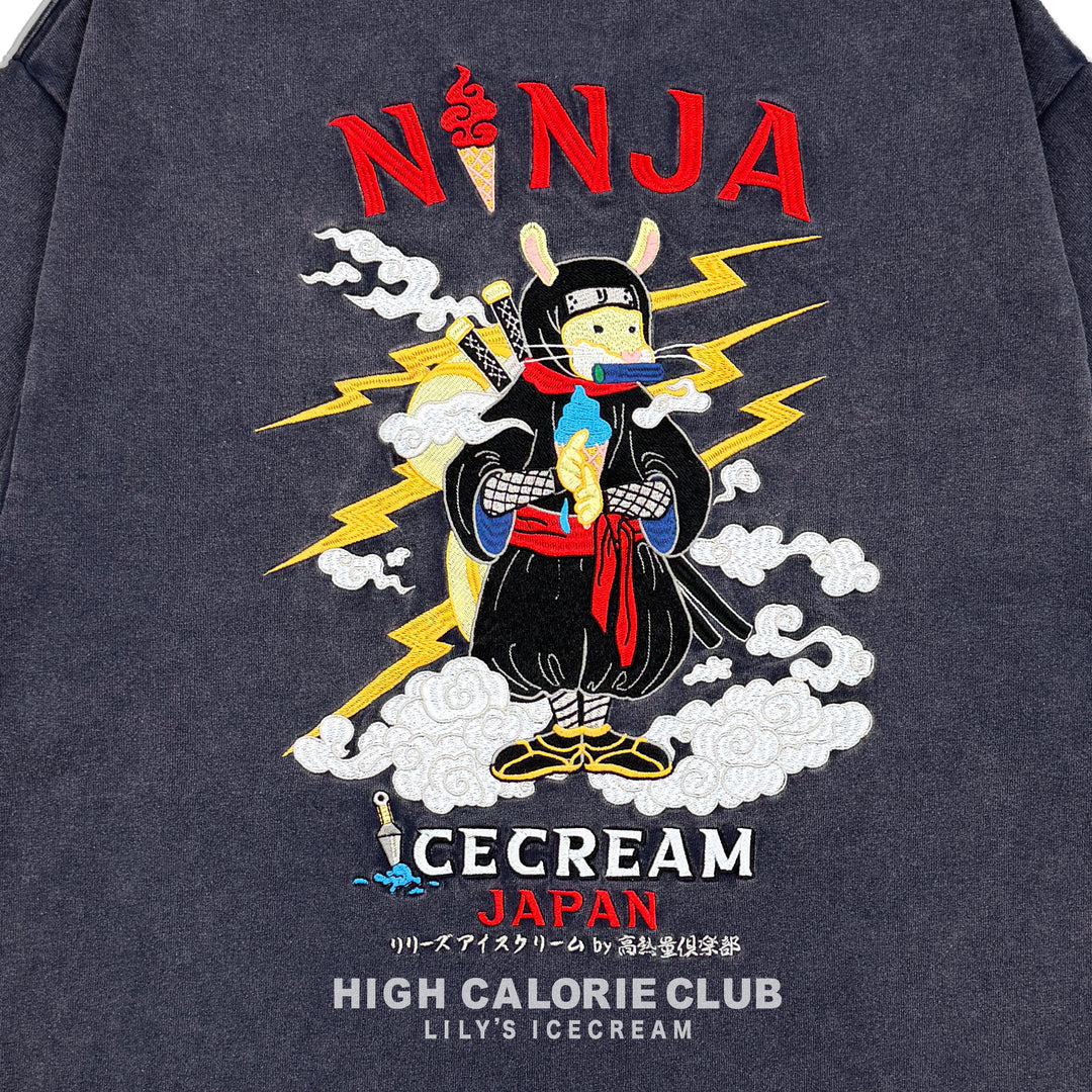 Embroidery Icecream Ninja Tee