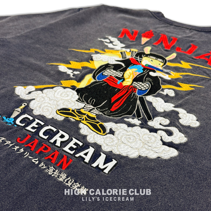 Embroidery Icecream Ninja Tee