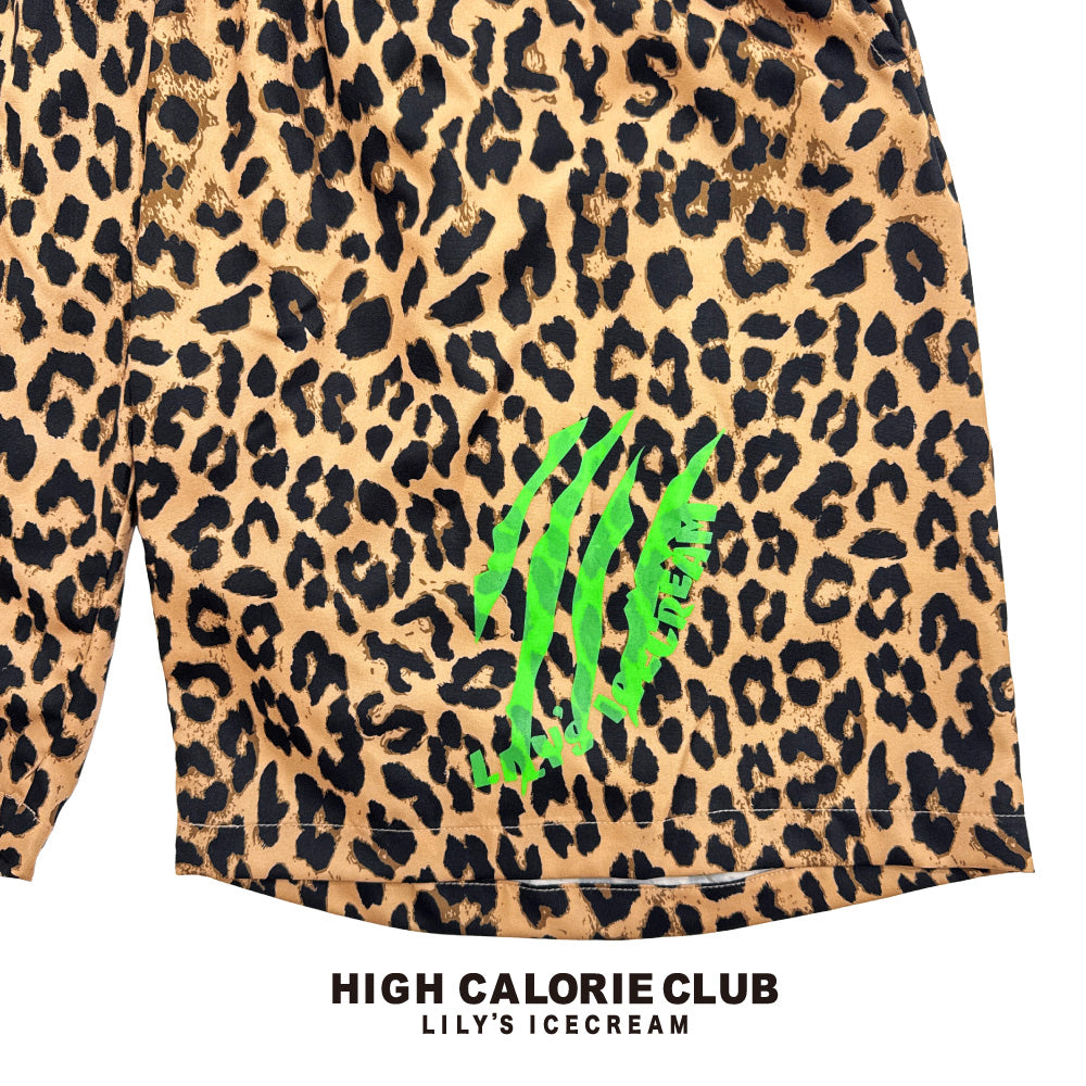 Leopard Aloha Shorts