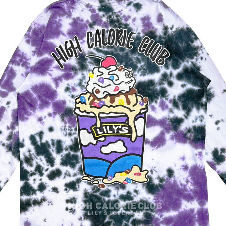BIG ICE 【PURPLE】 Tie Dye L/S