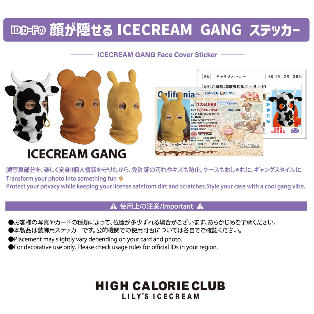 ICE CREAM GANG SET