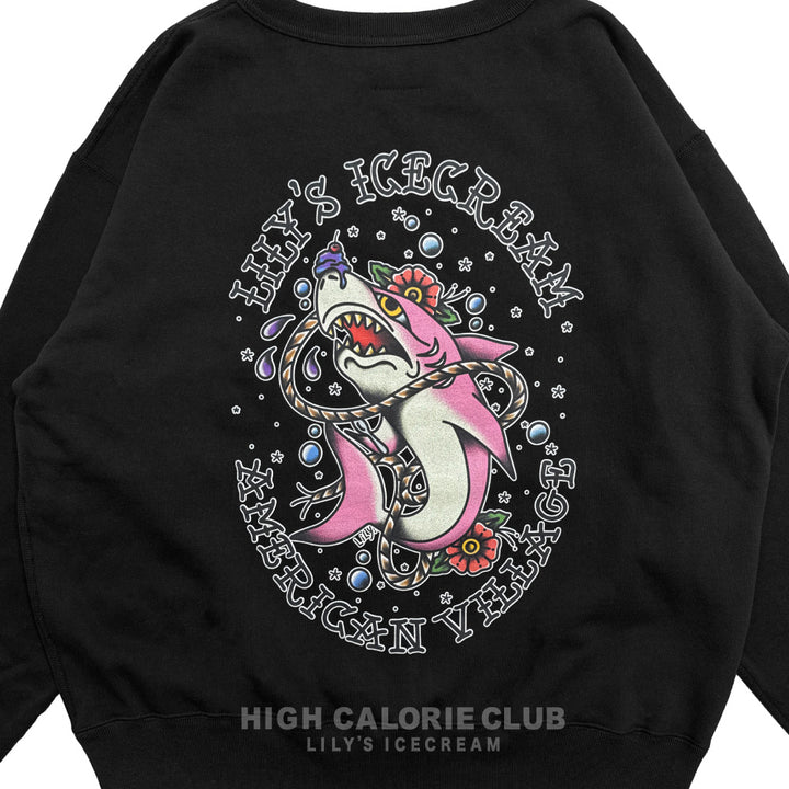PINK SHARK Sweatshirt