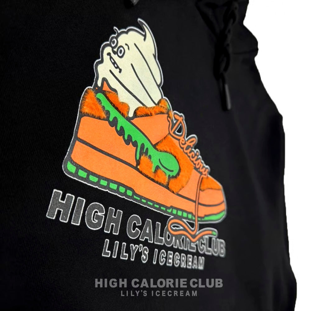 FLUFFY SHOES HOODIE【Orange】