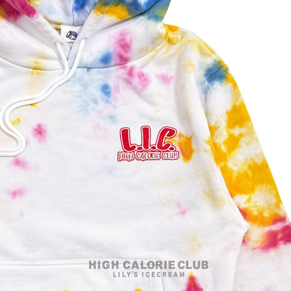 BIG ICE【BLUE】HOODIE/Rainbow