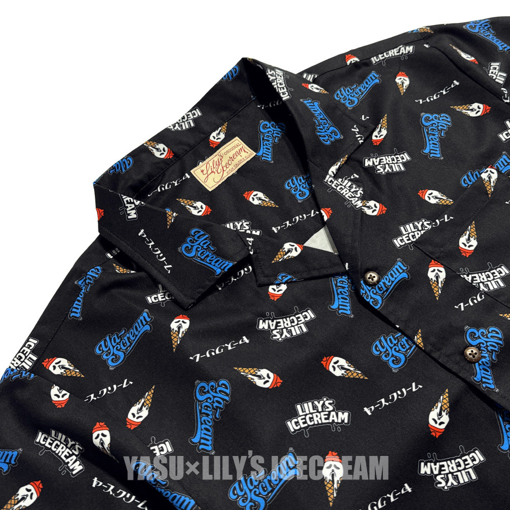 YASU × LILY’S ICECREAM®︎【Aloha shirt】