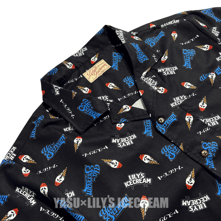 YASU × LILY’S ICECREAM®︎【Aloha shirt】