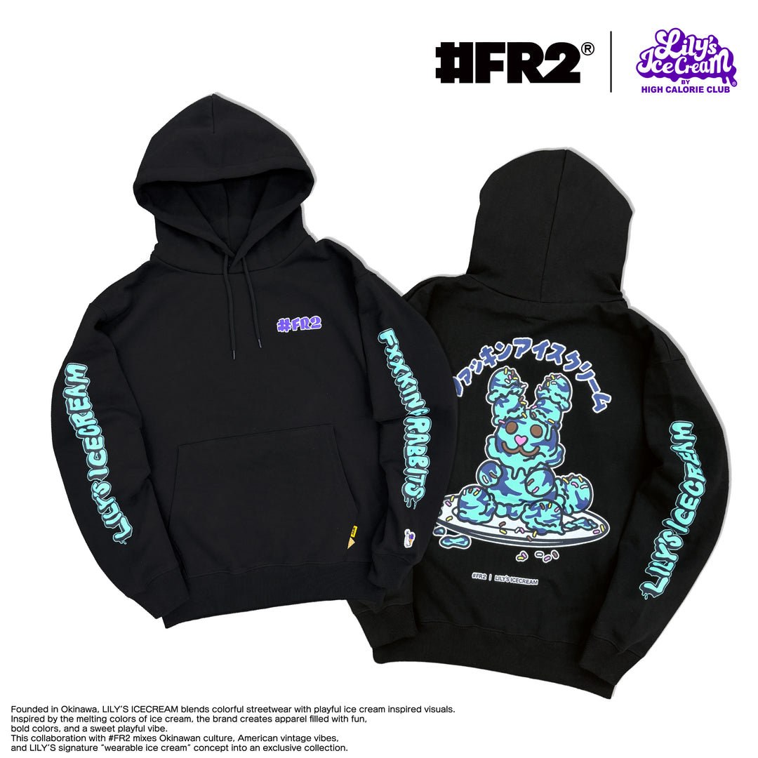 #FR2 × LILY'S ICECREAM  【MonsterUSAGI】 HOODIE