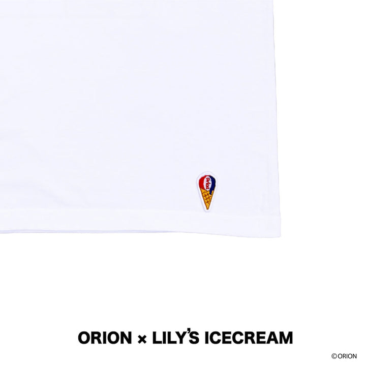 ORION × LILY'S ICECREAM  Choco Mint TEE 【Ladies】