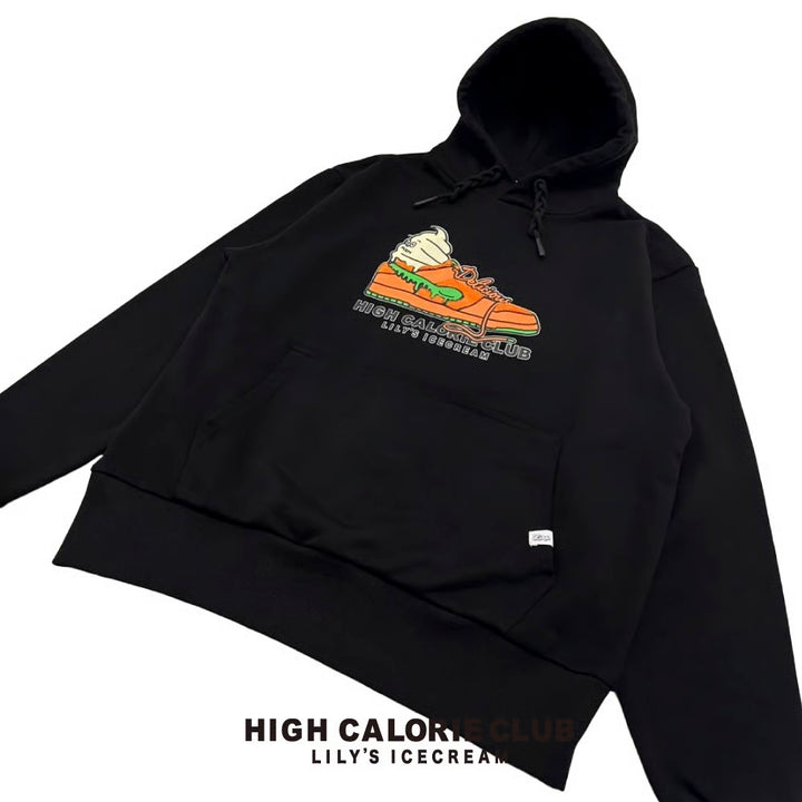 FLUFFY SHOES HOODIE【Orange】