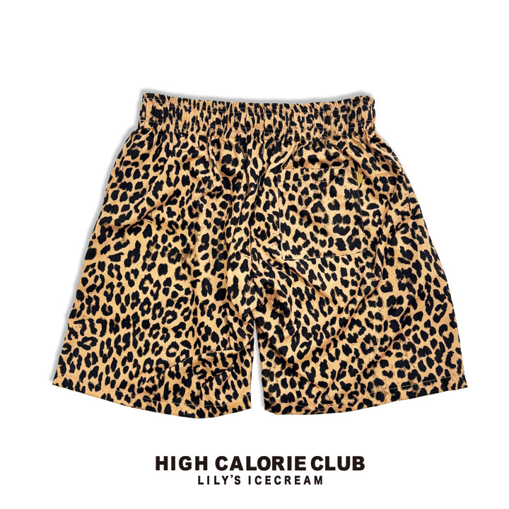 Leopard Aloha Shorts