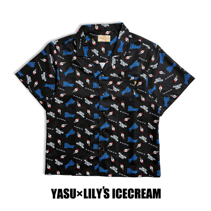YASU × LILY’S ICECREAM®︎【Aloha shirt】