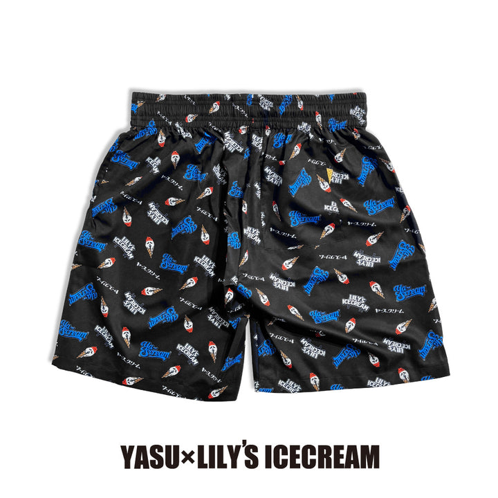 YASU × LILY’S ICECREAM®︎【Aloha shorts】