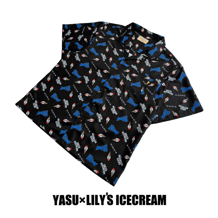 YASU × LILY’S ICECREAM®︎【Aloha shirt】